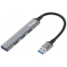 HUB USB 3.0 EQUIP LIFE USB  1 PUERTO USB 3.0 3 PUERTOS