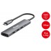 HUB USB-C EQUIP LIFE USB3.2 Gen1 4 PUERTOS USB-C