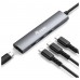 HUB USB-C EQUIP LIFE USB3.2 Gen1 4 PUERTOS USB-C