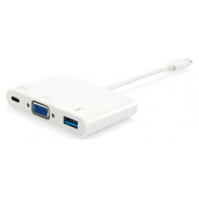 ADAPTADOR USB-C EQUIP 133462 A 1xVGA HEMBRA 1xUSB-A