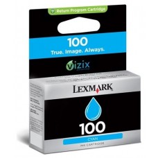 LEXMARK S/305/405/505/605 PRO/205/705/805/905 Cartucho de tinta Cian Retornable nº100