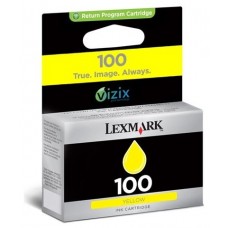 LEXMARK S/305/405/505/605 PRO/205/705/805/905 Cartucho de tinta Amarillo Retornable nº100