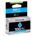 LEXMARK S/305/405/505/605 PRO/205/705/805/905 Cartucho de tinta Cian Retornable nº100XL