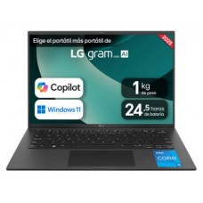 LG 14Z90RU-G.AP55B ordenador portatil Intel® Core™ i5 i5-1334U Portátil 35,6 cm (14") WUXGA 16 GB LPDDR4x-SDRAM 512 GB SSD Wi-Fi 6E (802.11ax) Windows 11 Pro Inglés Negro (Espera 4 dias)