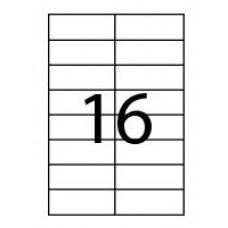 CAJA 100 HOJAS ETIQUETAS ADHESIVAS ILC BLANCA 105X35 FABRISA 15312 (Espera 4 dias)