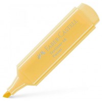 MARCADOR FLUOR TEXTLINER VAINILLA PASTEL FABER CASTELL 154667 (MIN10) (Espera 4 dias)