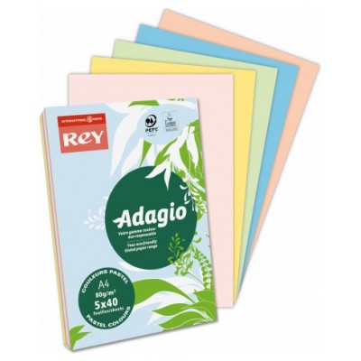 PAQUETE 500H PAPEL 80GR A4 MARFIL PALIDO ADAGIO 156217 (MIN5) (Espera 4 dias)