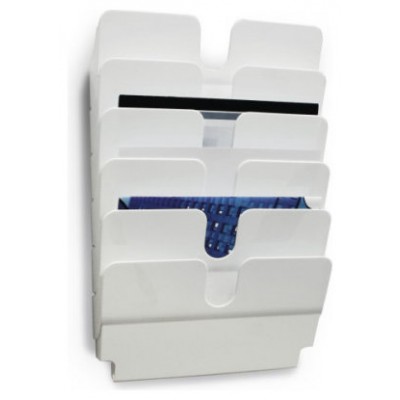 DISPENSADOR PARED FLEXIPLUS 6 COMPARTIMENTOS A4 HORIZONZAL BLANCO DURABLE 1700014011 (Espera 4 dias)