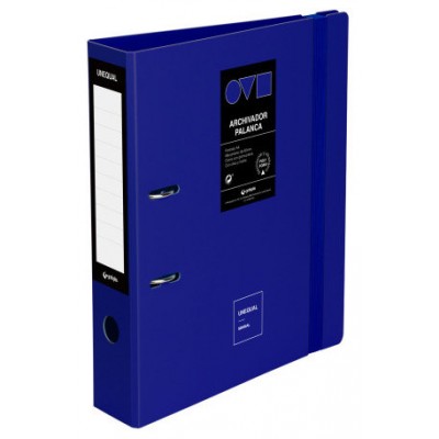 ARCHIVADOR A4 65MM EN POLYFOAM UNEQUAL MINIMAL AZUL GRAFOPLAS 17262830 (Espera 4 dias) ARCHIVADOR A4 65MM EN POLYFOAM UNEQUAL MINIMAL AZUL GRAFOPLAS 17262830 (Espera 4 dias)