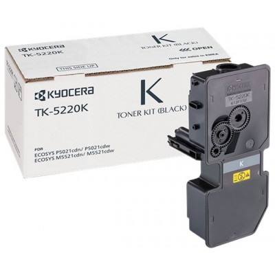 KYOCERA MITA TK-5220K Toner negro ECOSYS M5521cdw, ECOSYS M5521cdn 1200pag