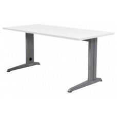 MESA DE OFICINA SERIE METAL 180X80 GRIS / BLANCO ROCADA 2003AC04 (Espera 4 dias)