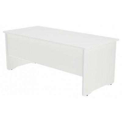 MESA DE OFICINA SERIE WORK 200X80 BLANCO / BLANCO ROCADA 2004AW04V24 (Espera 4 dias)