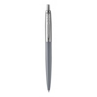 BOLÍGRAFO JOTTER XL ALEXANDRA GRIS MATE RIBETE DE COLOR CROMO PLUMÍN MEDIO TINTA AZUL PARKER 2068360 (Espera 4 dias)