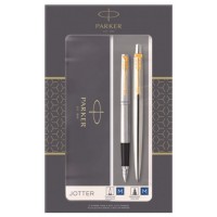 SET JOTTER. DUO PLUMA + BOLÍGRAFO ACERO GT PARKER 2093257 (Espera 4 dias)