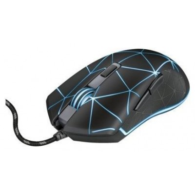 MOUSE TRUST GAMING RGB GXT 133 LOCX ILUMINACION LED