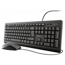 TECLADO Y MOUSE TRUST TKM-250 SILENCIOSO RESISTENTE A