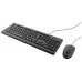 TECLADO Y MOUSE TRUST TKM-250 SILENCIOSO RESISTENTE A