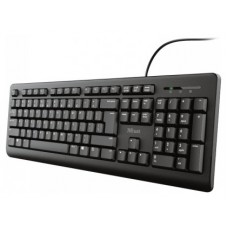 TECLADO TRUST USB TK-150 SILENCIOSO NEGRO 23982