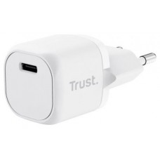 CARGADOR PARED/VIAJE ULTRARREDUCIDO USB-C PD 20W MAXO BLANCO TRUST (Espera 4 dias)