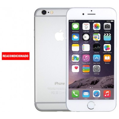 APPLE iPHONE 6 128 GB SILVER REACONDICIONADO GRADO A (Espera 4 dias)