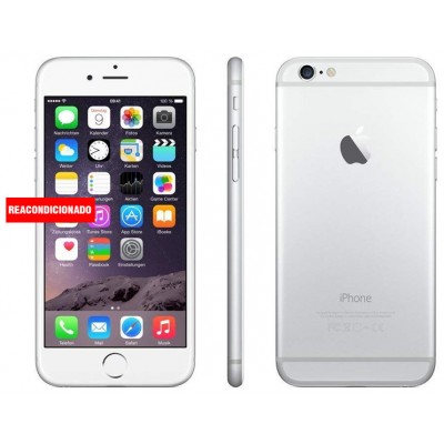 APPLE iPHONE 6 PLUS 128 GB SILVER REACONDICIONADO GRADO A (Espera 4 dias)