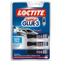 ADHESIVO INSTANTANEO SUPER GLUE-3X1GR. MONODOSIS LOCTITE 2640065 (MIN12) (Espera 4 dias)