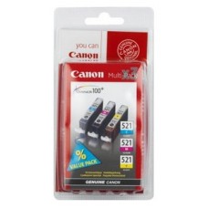 CARTUCHO ORIG CANON PACK CLI-521 MULTIPACK