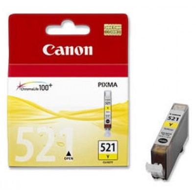 CARTUCHO TINTA AMARILLO CANON CLI521Y (Espera 4 dias)