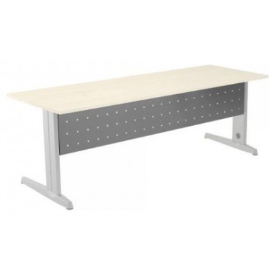 FALDÓN METÁLICO GRIS PARA MESA DE OFICINA SERIE METAL MEDIDA 180 CM. ROCADA 2937 (Espera 4 dias)