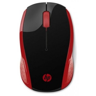 HP Raton 200 Rojo inalambrico