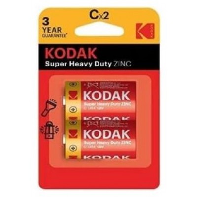 PILAS C LR14 KODAK EXTRA HEAVY DUTY ZINC PACK 2 PILAS C LR14 KODAK EXTRA HEAVY DUTY ZINC PACK 2