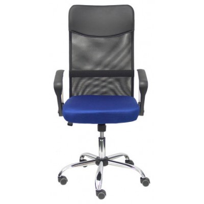 SILLA GONTAR RESPALDO MALLA NEGRO ASIENTO AZUL PIQUERAS Y CRESPO 31BM8403D229CRRP (Espera 4 dias)