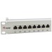 PATCH PANEL 24 PUERTOS CATEGORIA 6A APANTALLADO COLOR