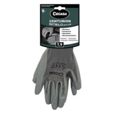 GUANTES DE TRABAJO CENTURION NITRILO/NYLON GRIS T9-GRANDE L CEGASA 327100 (Espera 4 dias)