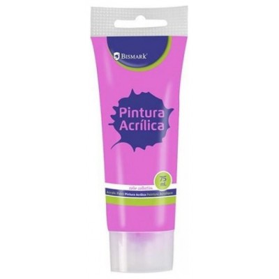 BOTE PINTURA ACRILICA 75 ML ROSA BISMARK 328523 (Espera 4 dias)