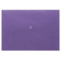 SOBRE PORTADOCUMENTOS CON VELCRO A4 MORADO POLIPROPILENO INGRAF 332735 (Espera 4 dias)