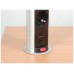 Equip 333304, Vertical, Aluminio, Negro, Plata, 3