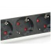 Equip 333304, Vertical, Aluminio, Negro, Plata, 3