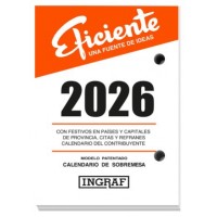 BLOC BUFFET 2026 EFICIENTE CASTELLANO INGRAF 356411 (Espera 4 dias)