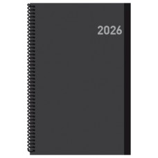 AGENDA 2026 PARIS S/V 15X21 NEGRA CON ESPIRAL CASTELLANO INGRAF 356556 (Espera 4 dias)
