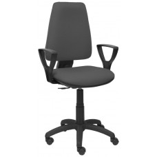 PIQUERAS Y CRESPO Silla Elche CP bali gris oscuro brazos fijos