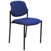 PIQUERAS Y CRESPO NOWY STYL Silla fija Styl bali azul chasis negro