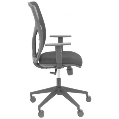 SILLA MODELO MOTILLA MALLA NEGRA BRAZO REGULABLE ASIENTO BALI NEGRO PIQUERAS Y CRESPO 21SBALI840B10 (Espera 4 dias)