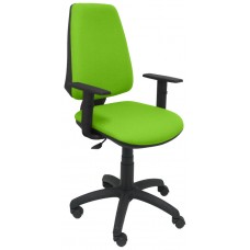 PIQUERAS Y CRESPO Silla Elche CP bali verde pistacho brazos regulables