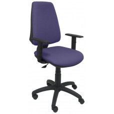PIQUERAS Y CRESPO Silla Elche CP bali azul claro brazos regulables