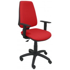 PIQUERAS Y CRESPO Silla Elche CP bali rojo brazos regulables