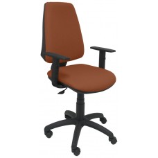 PIQUERAS Y CRESPO Silla Elche CP bali marron brazos regulables
