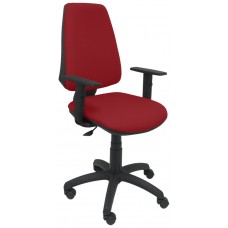 PIQUERAS Y CRESPO Silla Elche CP bali granate brazos regulables