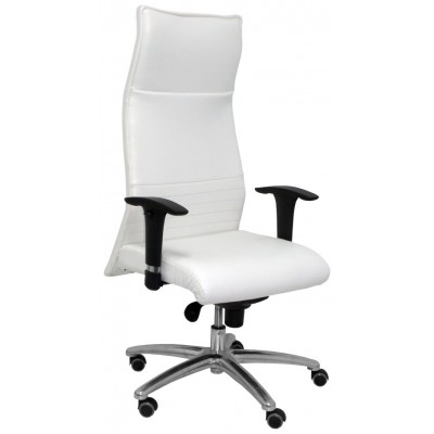 PIQUERAS Y CRESPO Sillon Albacete similpiel blanco