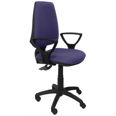 PIQUERAS Y CRESPO Silla Elche S bali azul claro brazos fijos
